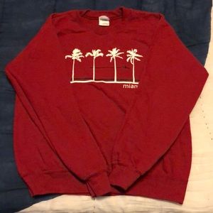 Miami Palm Tree Sweater